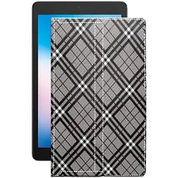 Чехол StatusCASE из экокожи для планшета Alcatel 3T 8 2020 Клеточки