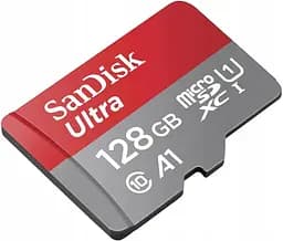 Карта пам'яті microSDXC (UHS-1) SanDisk Ultra 128Gb class 10 A1 (140Mb/s) (adapter SD) Imaging Packaging (SDSQUAB-128G-GN6IA) - мініатюра 3