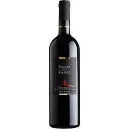 Вино Poggio delle Faine Toscana Rosso IGT, красное, сухое, 0,75 л