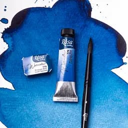 Фарба акварельна Синя Пруська (779) туба 10 мл Rosa Gallery - мініатюра 3