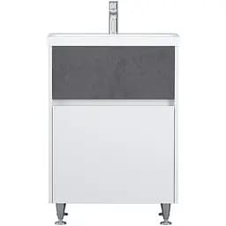 Тумба підлогова AM.PM GEM S 60 см з умивальником M91-FSX0602-WC0602BF38