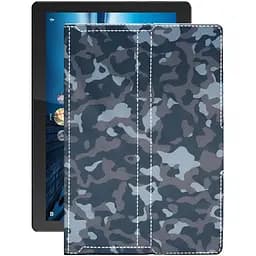 Чохол StatusCASE з екошкіри для планшету Lenovo Tab M10 X605L LTE Хаки-синій