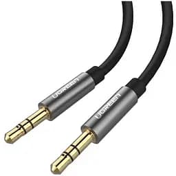 Кабель мультимедійний 3.5mm M to 3.5mm M 2.0m AV119 black Ugreen (10735)