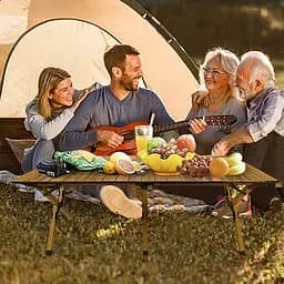 Розкладний стіл SpringFun L 120×60×45см кемпінговий портативний стіл для туризму - мініатюра 9