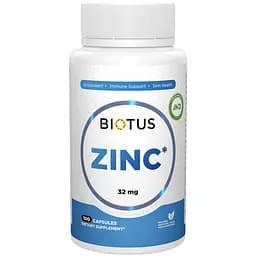 Цинк Biotus 32 мг 100 капсул