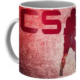 Кухоль GeekLand CS:GO Counter-Strike КС:ГО Контр Страйк BW.02.019 330 мл білий