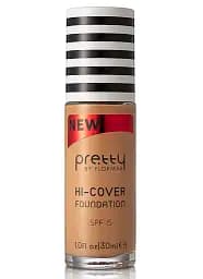 Тональная основа Pretty Hi-Cover Плотное покрытие, тон 008 (Medium Beige), 30 мл (8000018772746)
