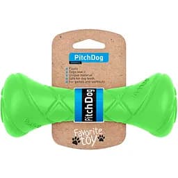 Игровая гантель для апортировки PitchDog, 19х7 см, салатовый (62395)