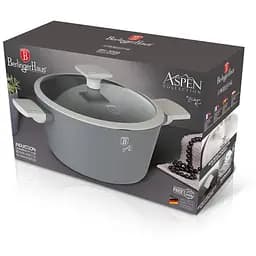 Каструля з кришкою Berlinger Haus Aspen Collection, 2,5 л, сіра (BH 7066) - мініатюра 2