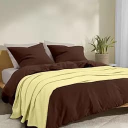 Плед-покривало Cosas Knitted Braid Marmalade косичка 75х95 см (Blanket_21Marmalade_KnittedBraid_75x95) - мініатюра 4