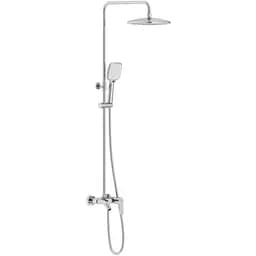 Душова система з виливом Imprese Kucera верхній душ 220x220 мм ABS хром t030B03401SR, Хром