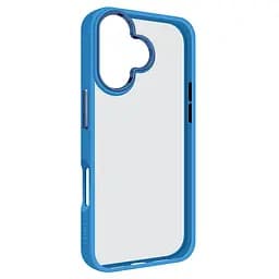 Чехол для Apple iPhone 16, UNIT2, голубой, ударопрочный, прозрачный противоударный чехол-накладка из TPU и поликарбоната (PC), с защитными бортиками, защита всего корпуса от ударов и царапин, ArmorStandart (ARM78747)