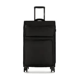 Чемодан Bagland Stella М 57 л черный (00442024)