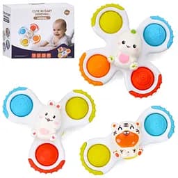 Дитячий розвиваючий "Спінер" B20A, м'які кнопки, присоска