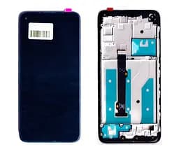 Дисплей Samsung A022F Galaxy A02, чорний, з рамкою, Original (PRC), SM-A022F V01