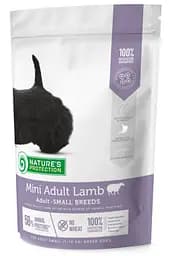 Сухой корм для собак Nature's Protection Mini Adult Lamb Small breeds 0.5 кг малых пород с ягненком
