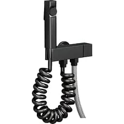 Кран для гігієнічного душу та бачка унітазу Champion PHL-333 Black CH6551, Чорний матовий