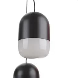 Люстра підвісна Brille в спальню LED 35W NW BK (BR-01 674S/5) - мініатюра 5