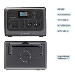 Портативна зарядна станція BLUETTI EB55 700W 537Wh - мініатюра 2