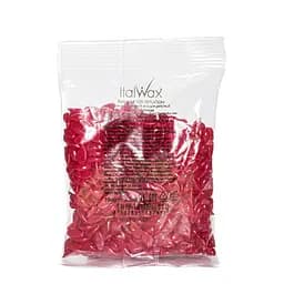 Воск для депиляции в гранулах ItalWax горячий 100мл Роза
