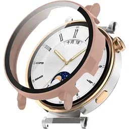 Чохол-накладка DK Пластик Gloss Скло Full Cover для Huawei Watch GT 4 41mm (pink)