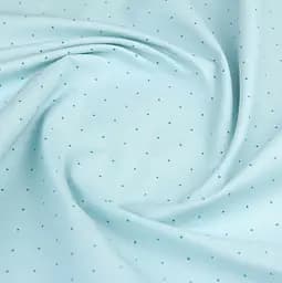 Простирадло Cosas на резинці 80х160 mini dots cs7, м'ята (DotsGreyMint_80x160x20) - мініатюра 4
