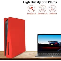 Змінна панель Epik Console Covers для PlayStation 5 Red [151679] - мініатюра 2