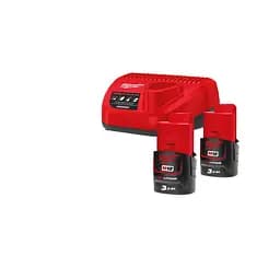 Енергокомплект Li-Ion MILWAUKEE, M12 NRG-302 (ЗУ С12, 2х3Аг B3) - мініатюра 3