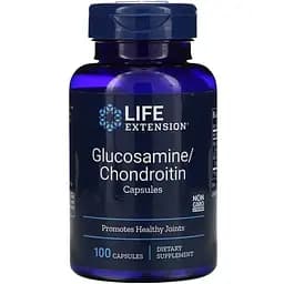 Глюкозамін та хондроїтин Life Extension Glucosamine & Chondroitin 100 капсул