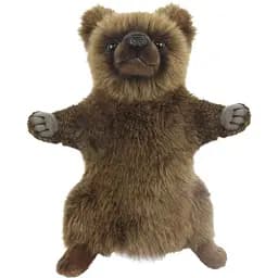 Мягкая игрушка Hansa Puppet Бурый медведь 33 см (7954)