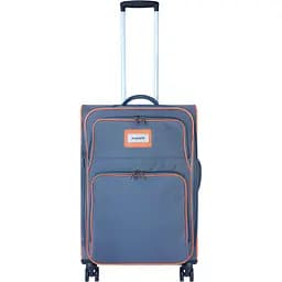 Валіза Bagland Валенсія середня 63 л сірий 1311 (003796624)