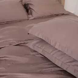 Комплект постільної білизни MirSon Tencel №08 Beige 175х210 см (2200009637148) - мініатюра 5