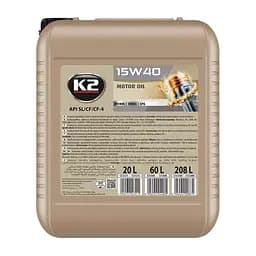 Моторное масло K2 Motor Oil 15W-40 20л(O25320E)