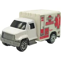 Машинка Іграшкова Спецтехніка Автопром 7637 Масштаб 1:64, Металева Ambluance 5