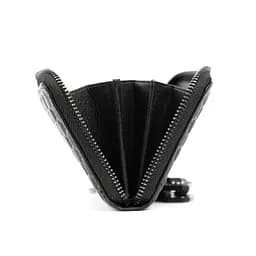 Клатч шкіряний плетений Tiding Bag M39-9001-2A чорний - мініатюра 5