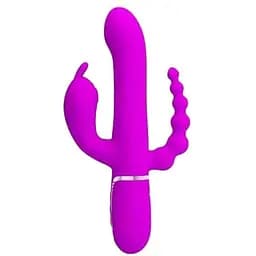 Вибратор-кролик Pretty Love Twinkled Tenderness Cammy 22.2 см розовый