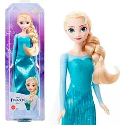 Лялька-принцеса Disney Frozen Ельза, сукня зі шлейфом, 29,5 см (HLW47) - мініатюра 6
