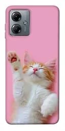 Чехол itsPrint Сat chill для Motorola Moto G14
