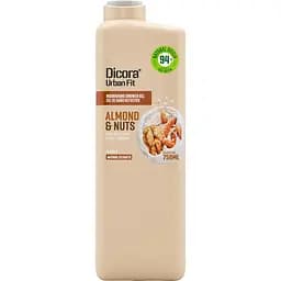 Живильний гель для душу Dicora Urban Fit Мигдаль та горіхи 750 мл