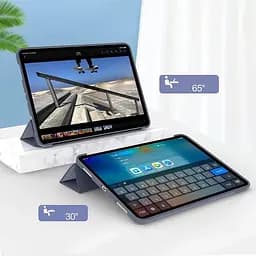 Чохол-книжка BeCover Tri Fold Soft TPU Silicone для Apple iPad Pro 12.9 2020/2021/2022 Purple (711739) - мініатюра 3