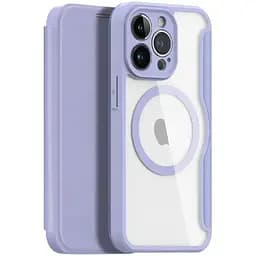 Чохол-книжка Dux Ducis Skin X Pro with MagSafe для Apple iPhone 13 Pro Max (6.7) Purple