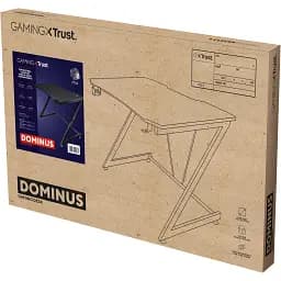 Комп'ютерний ігровий стіл Trust GXT711X Dominus Desk Black (24503) [111769] - мініатюра 8