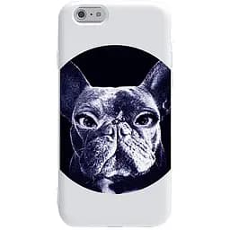 Чехол-накладка Toto Pure TPU 2 mm Print Case Apple iPhone 6/6s #74 Dogbz White