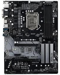 Материнская плата AsRock Z390 Pro4 (Z390 Pro4) (Socket 1151 v2, Intel Z390, ATX) Б/у