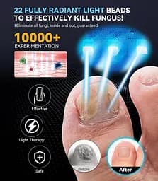 Професійна сушарка для нігтів із таймером IAS 45W UV/LED Nail Lamp 30s/60s, портативна USB Nail Art Curing - мініатюра 4
