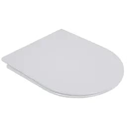 Сиденье для унитаза Mixxus Seat Cover Bevel-2003 с микролифтом 420x334х36 мм MI6691, Белый