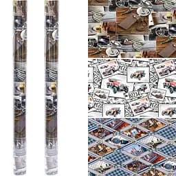 Папір пакувальний "Чоловічий" 95998 70*100см Микс