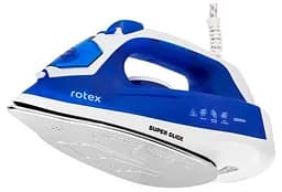 Прасувальна праска ROTEX RIC20-S Super Glide Антипригарне покриття 1600Вт Вертикальне відпарювання Синій/Білий - мініатюра 5