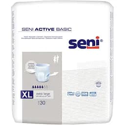 Трусы для взрослых Seni Active Basic extra large поглощающие 30 шт. (SE-096-XL30-BA1)