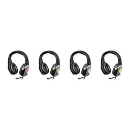 Ігрові навушники Defender X-Skull з мікрофоном і регулятором гучності (Black-Grey) - мініатюра 8